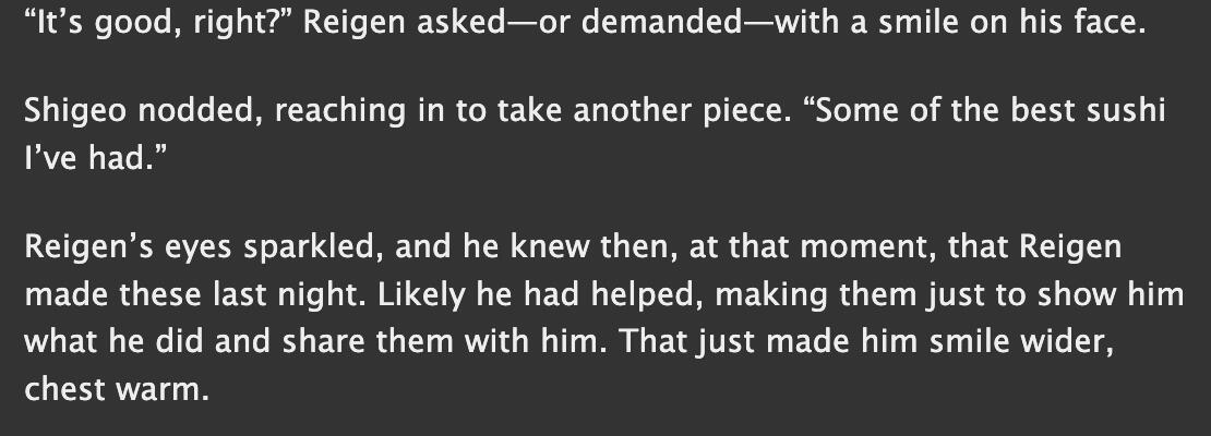 Excerpt from General Fanfiction Sample